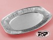 Alu-Platte Oval 33,3 x 23,3 cm
