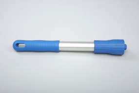 Alu-Stiel, Standard, 1300 x 25 mm - blau