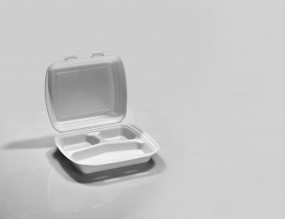 Menü Schale dreigeteilt